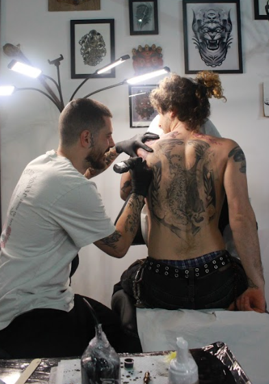 Joel Da Silva tatuant — J.Da.Silva